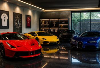 découvrez les voitures de luxe dans le garage de ronaldo, reflet parfait de son style de vie sportif et raffiné.