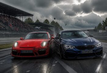 découvrez les détails de l'accident spectaculaire au nürburgring impliquant porsche et bmw, entre dépassements audacieux et rebondissements sur la célèbre piste.