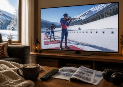 découvrez le programme télé complet du biathlon et apprenez où regarder en direct les prochaines grandes courses pour ne rien manquer de l'action.