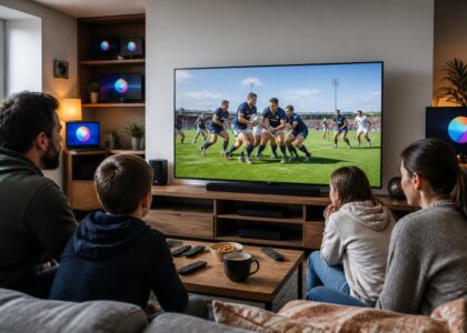 découvrez quelles chaînes de télévision offrent les meilleures retransmissions de rugby pour ne rien manquer de l'action sur le terrain.