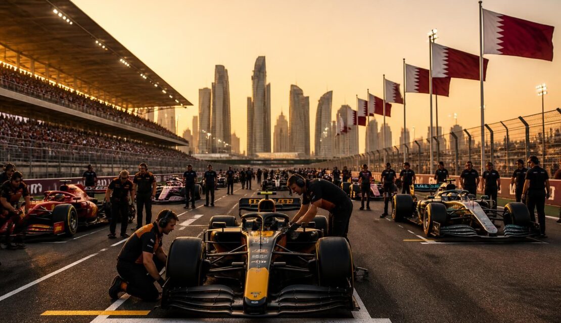découvrez à quelle heure suivre en direct à la télévision le grand prix du qatar, avec toutes les informations pour ne rien manquer de la course.